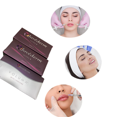 Hyaluronic όξινη του προσώπου έγχυση υλικών πληρώσεως 2x1ml Ultra3 Ultra4 Voluma Juvederm