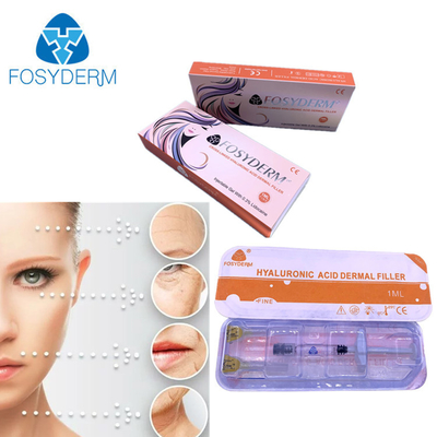1ml το λεπτό Hyaluronic όξινο δερμικό υλικό πληρώσεως Fosyderm αφαιρεί τις λεπτές γραμμές