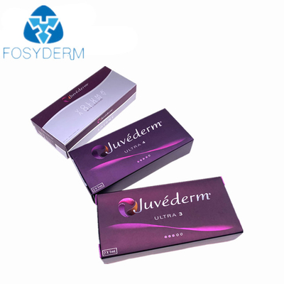 2ml Hyaluronic όξινο δερμικό υλικό πληρώσεως Juvederm εξαιρετικά 3 υλικών πληρώσεως ρυτίδων εγχύσεων