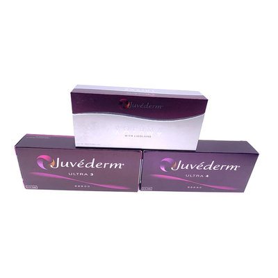 2 ml Juvederm Ένεση για τα χείλη, το πλυντήριο του πηγούνιου, τα μάγουλα, το γεμίζον πρόσωπο