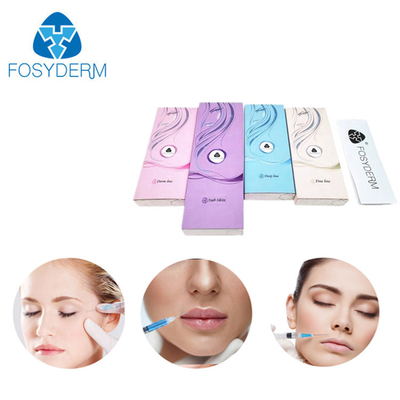 Του προσώπου Hyaluronic όξινο δερμικό πήκτωμα εκχύσιμο εκτάριο υλικών πληρώσεως με τη σύριγγα γυαλιού