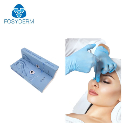 Σαφής Fosyderm του προσώπου σύριγγα του BD υλικών πληρώσεως πηγουνιών Hyaluronic όξινη δερμική για τη μύτη