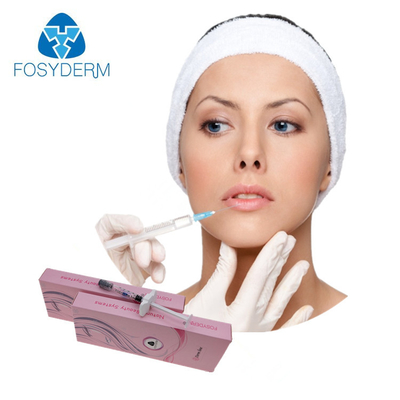 Διαφανείς δερμικές Hyaluronic όξινες χειλικές εγχύσεις υλικών πληρώσεως 1ml