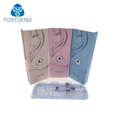 Καθαρές Hyaluronic όξινες εγχύσεις Fosyderm 2ml για τις ρυτίδες