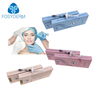 Χειλικό Hyaluronic όξινο δερμικό υλικό πληρώσεως CE Fosyderm 10ml