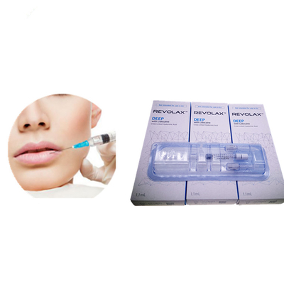 Hyaluronic όξινη έγχυση 1.1ml υλικών πληρώσεως της Κορέας Revolax λεπτή εκχύσιμη εκτάριο δερμική