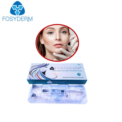 Hyaluronic όξινες χειλικές εγχύσεις εκταρίου 1.1ml υψηλής αγνότητας με τη λιδοκαΐνη