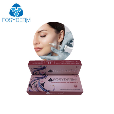 καλλυντικό δερμικό υλικό πληρώσεως 1ml 2ml για το βαθύ CE εγχύσεων πηκτωμάτων εκταρίου ρυτίδων