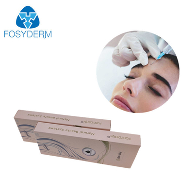 Λεπτό εκχύσιμο υλικό πληρώσεως Fosyderm 2ml στην αφαίρεση των λεπτών γραμμών στο του προσώπου δερμικό υλικό πληρώσεως εκταρίου