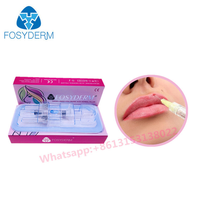 Fosyderm Hyaluronic όξινα μη της εισβολής υλικά πληρώσεως εκταρίου χειλικών υλικών πληρώσεως συνδεμένα σταυρός