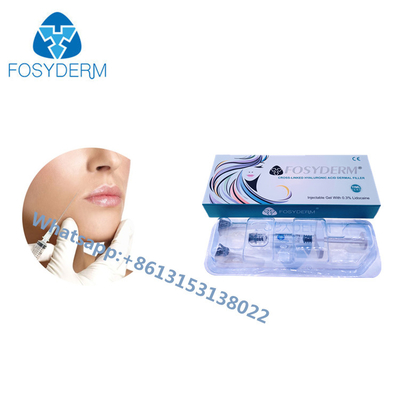 Ο σταυρός σύνδεσε το Hyaluronic οξύ στα χειλικά υλικά πληρώσεως δερμικό 1ml