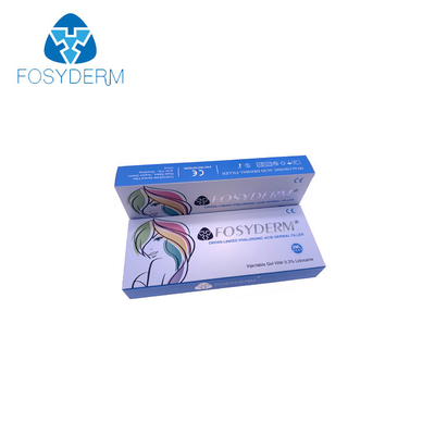 2Ml Hyaluronic όξινη έγχυση υλικών πληρώσεως πηκτωμάτων για τις βαθιές γραμμές επισκευής μύτης