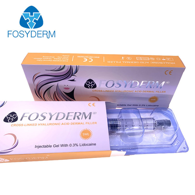 Το πρόστιμο/Derm/βαθιά Hyaluronic όξινο πρόσωπο υλικών πληρώσεως υλικών πληρώσεως εκταρίου ζαρώνει 5ml